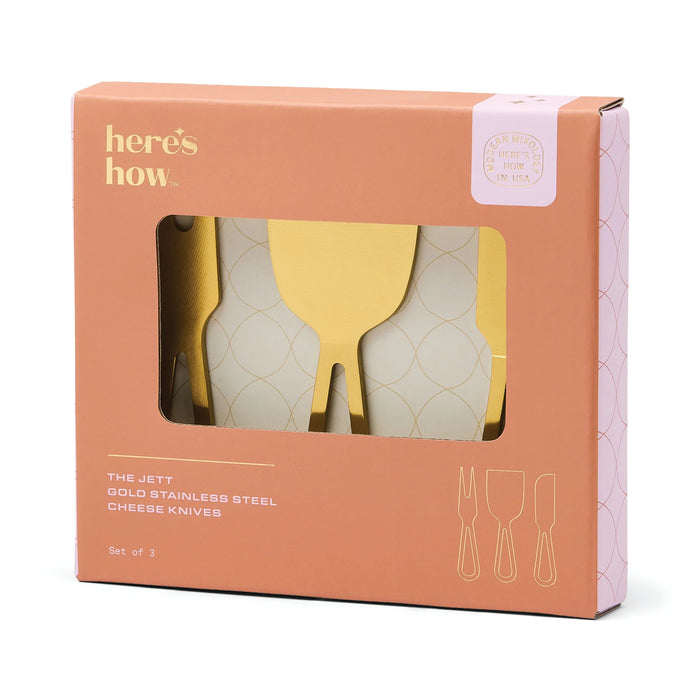 'The Jett' Cheese Knife Set