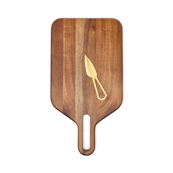 'The Garth' Cheese Board & Knife Set