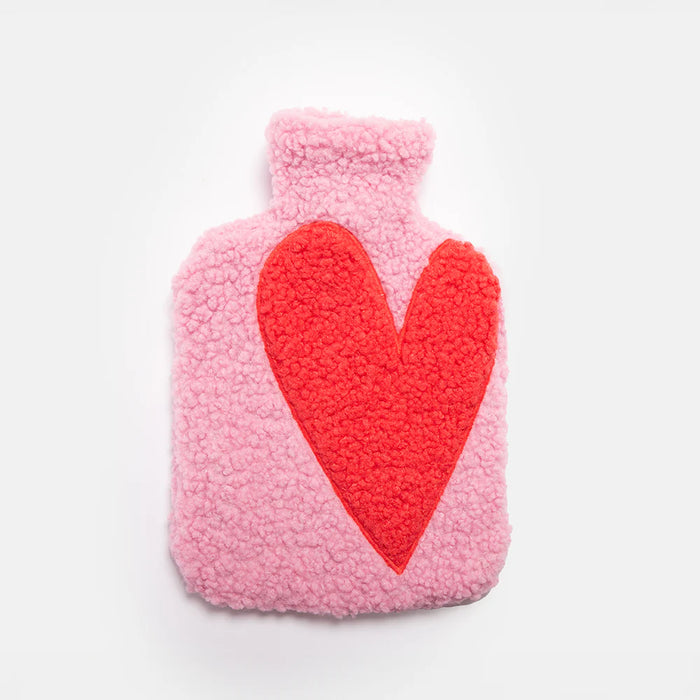 Heart Borg Hot Water Bottle