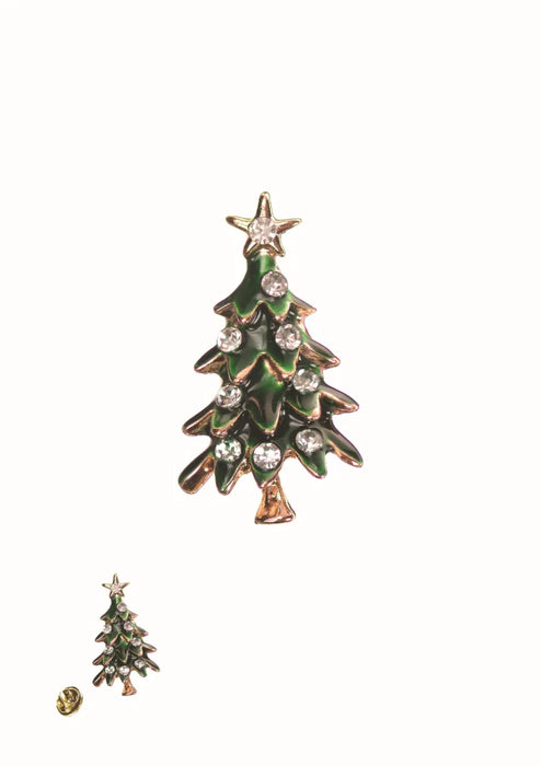 Mini Christmas Tree Brooch