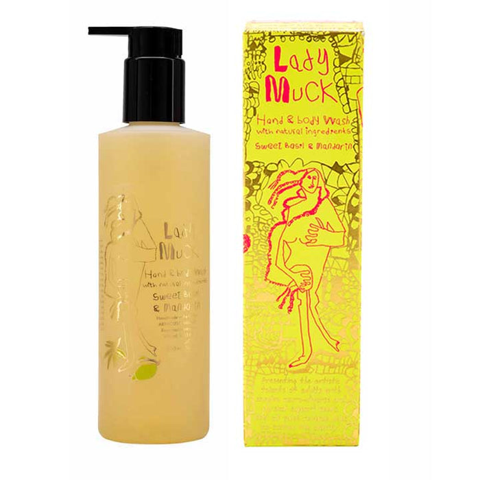 Sample Lady Muck Hand and Body Wash with Sweet Basil and Mandarin