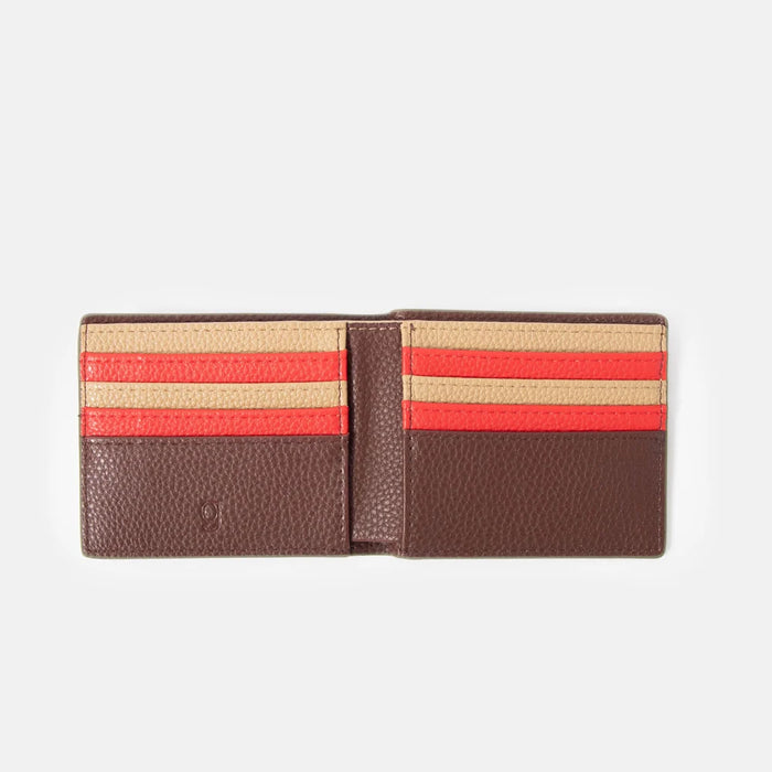 Striped Billfold Wallet