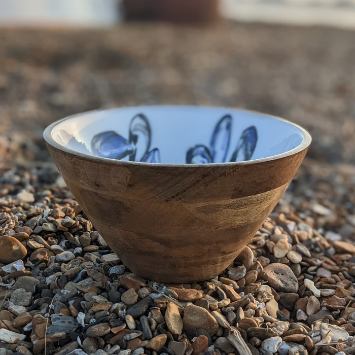 Mango Wood Serving Bowl