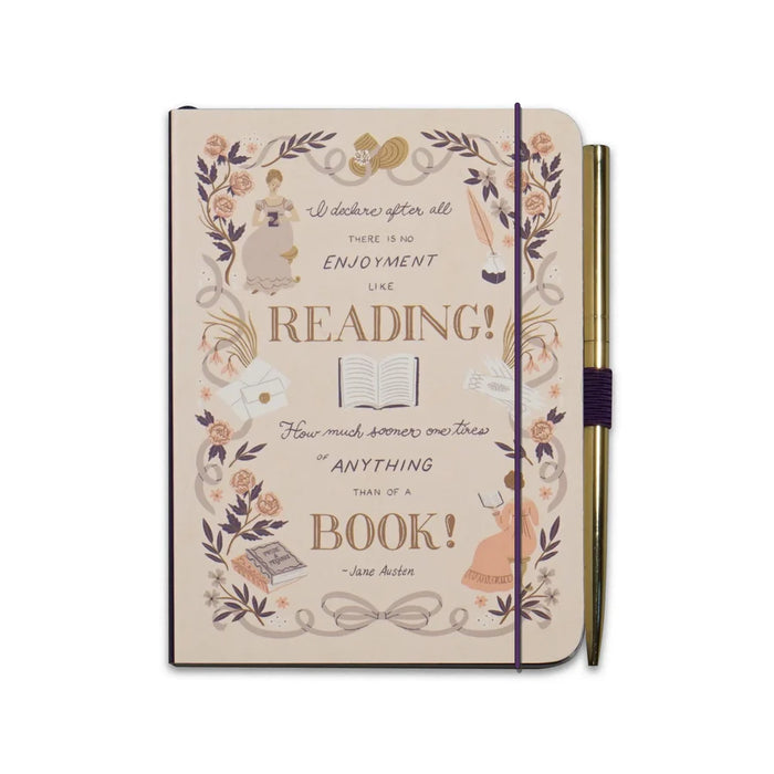 A6 Pride & Prejudice Notebook with Pen