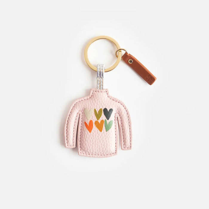 Pink Cosy Jumper Keyring