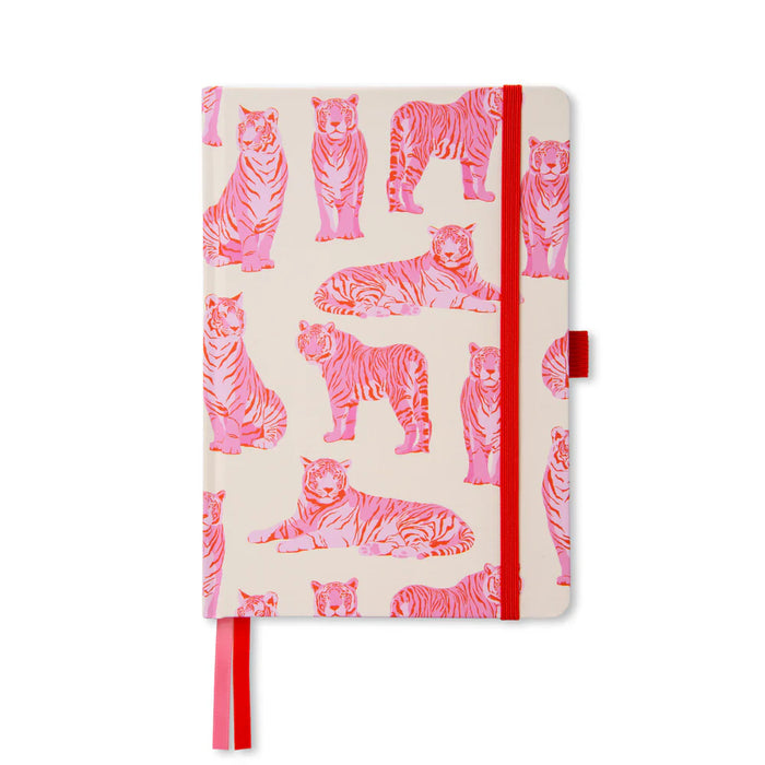 Pink Tigers A5 Hardback Notebook
