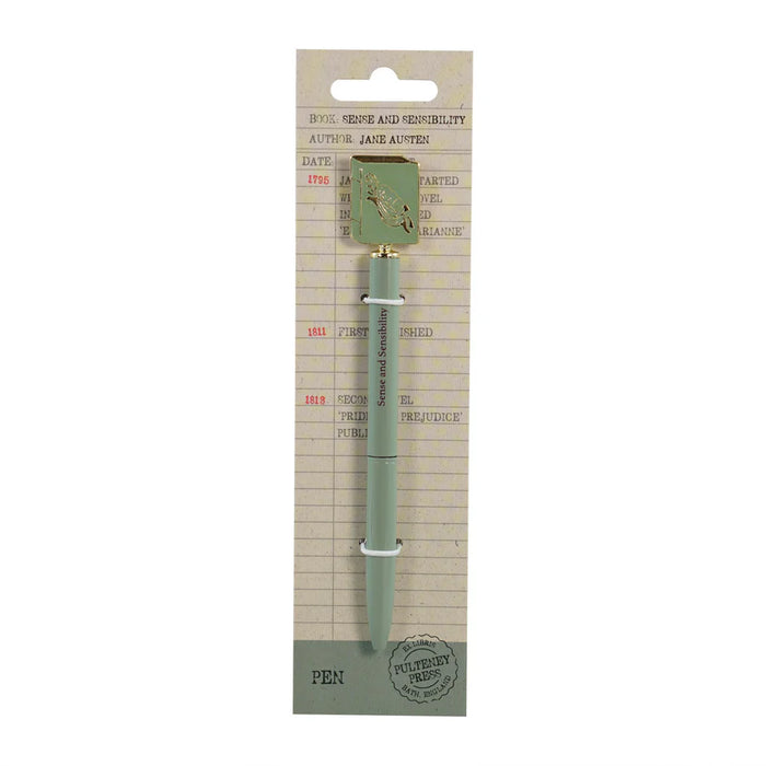Jane Austen Sense & Sensibility Pen with Topper