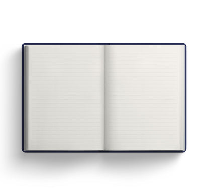 Striped Leopard A5 Premium Paperback Notebook