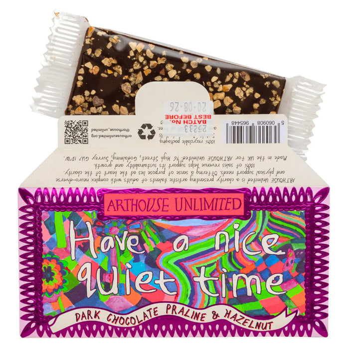 MINI Arthouse Unlimited Dark Chocolate Bar with Praline & Hazelnut