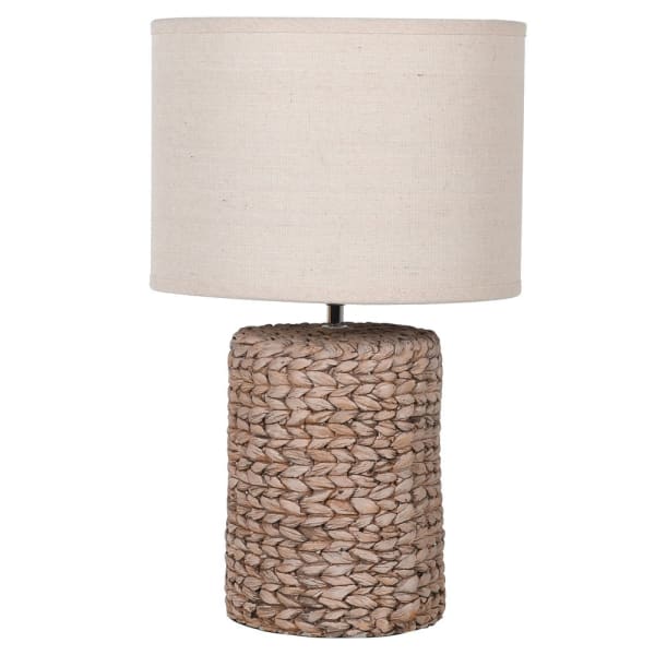 Natural Rope Effect Table Lamp with Shade