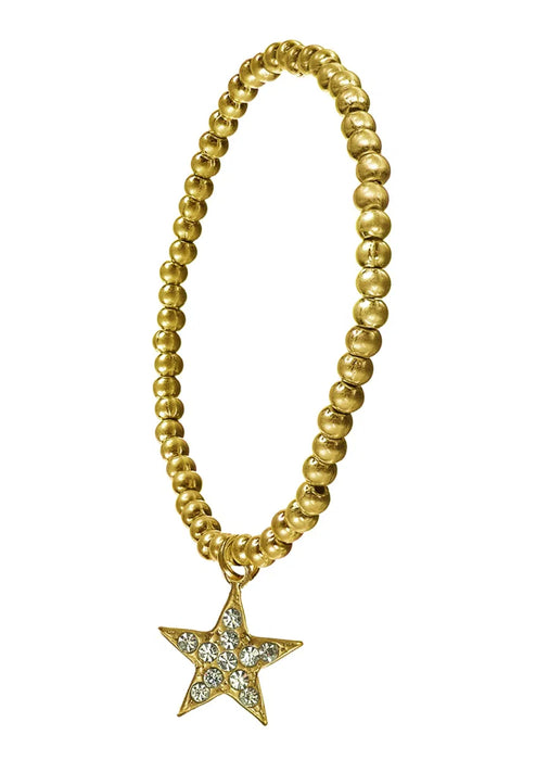 Crystal Star Charm Bracelet