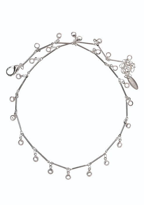Delicate Crystal Droplet Necklace