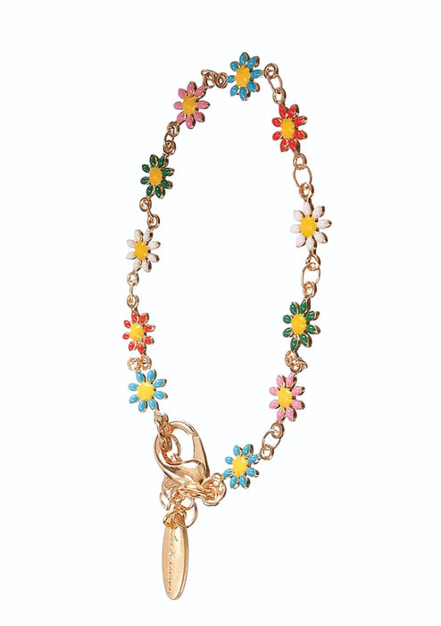 Multicoloured Daisy Bracelet