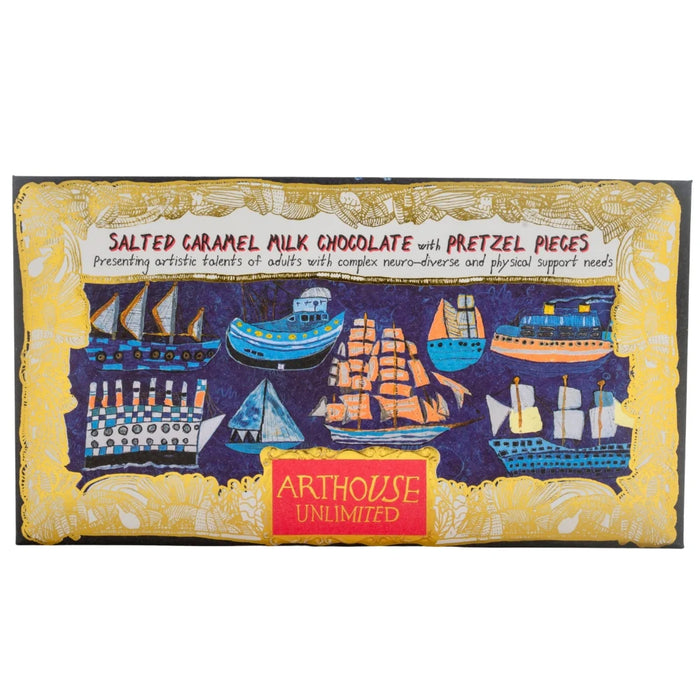 Arthouse Unlimited Milk Chocolate with Salted Caramel & Pretzel Pieces