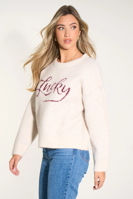 Lucky Jumper in Cream