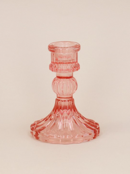 Candlestick - Dusky Pink Classic