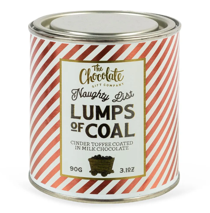 Lumps of Coal - Milk Chocolate Cinder Toffees