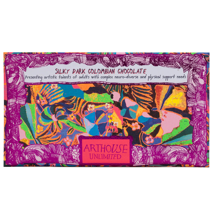 Arthouse Unlimited Silky Dark Colombian Chocolate Bar