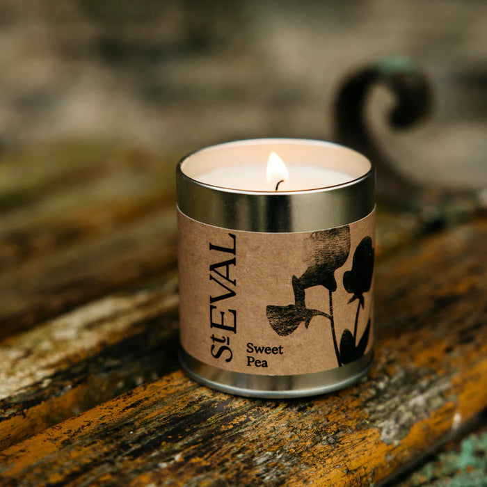 Sweet Pea, Tin Scented Candle
