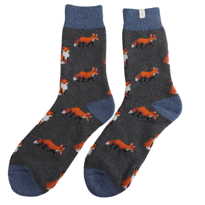Men's Wool Wellie Winter Socks
