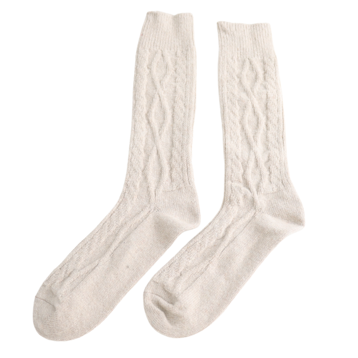 Women's Winter Cable Socks
