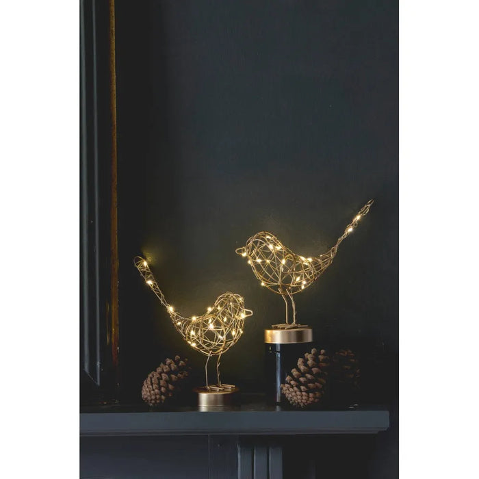 Light Up Robin Decorations