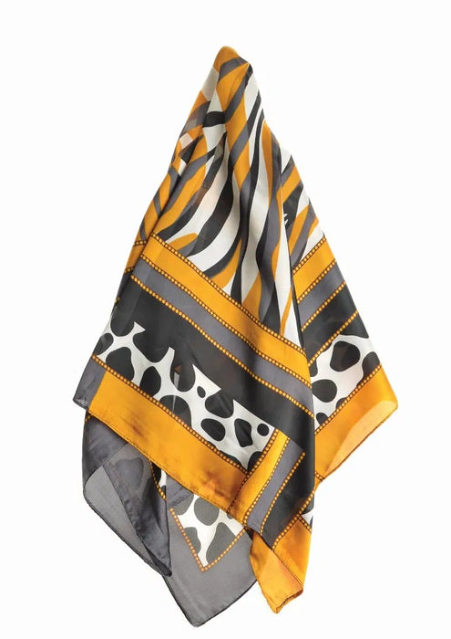 Safari Print Square Scarf