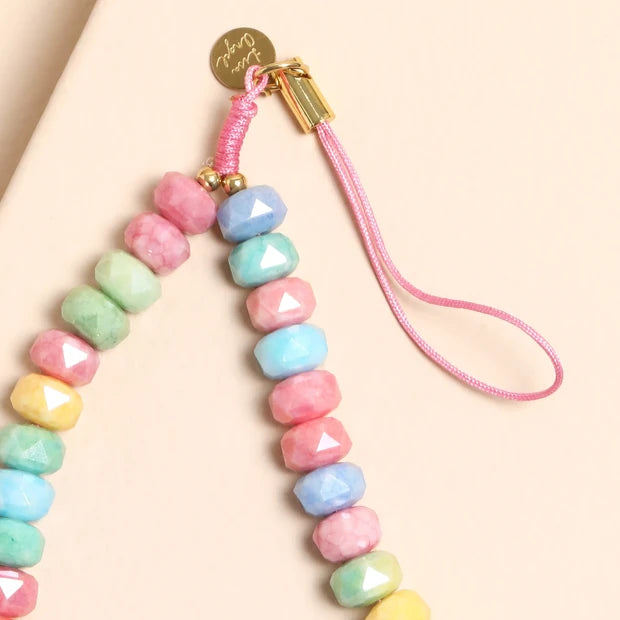Beaded Rainbow Chunky Phone Charm Chain