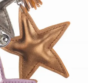 Metallic Stars Keyrings