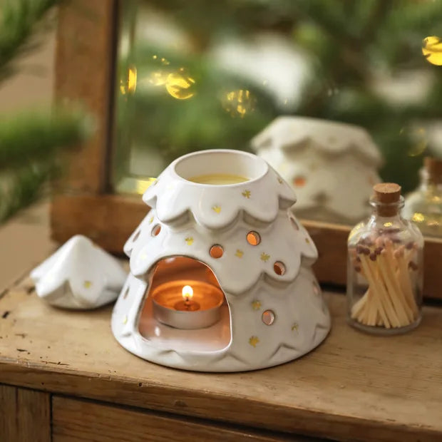 Christmas Tree Ceramic Wax Melt Burner
