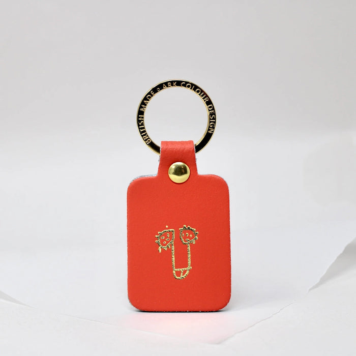 Willy Keyrings in Genuine Leather