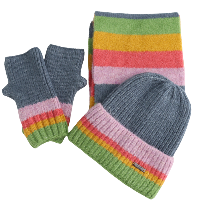 Knitted Hat, Glove and Scarf Sets