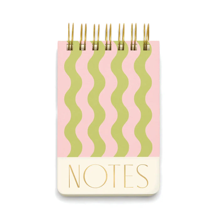 Chunky Wavy Stripes Notebook