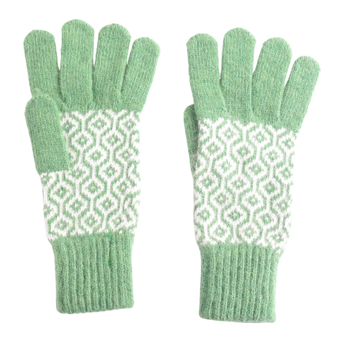 Honeycomb Wool Gloves