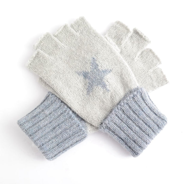 Fingerless Star Gloves