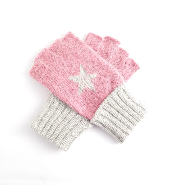 Fingerless Star Gloves