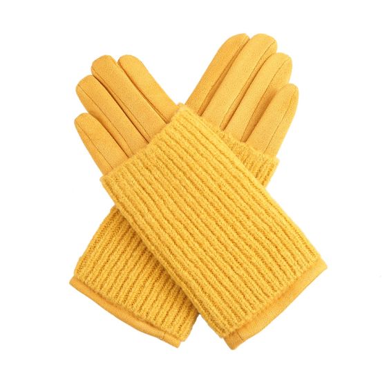 Faux Suede Gloves