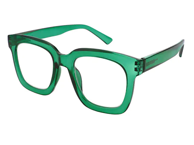 Green Reading Glasses