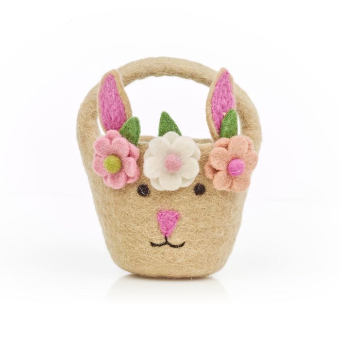 Handmade Felt Easter Baskets