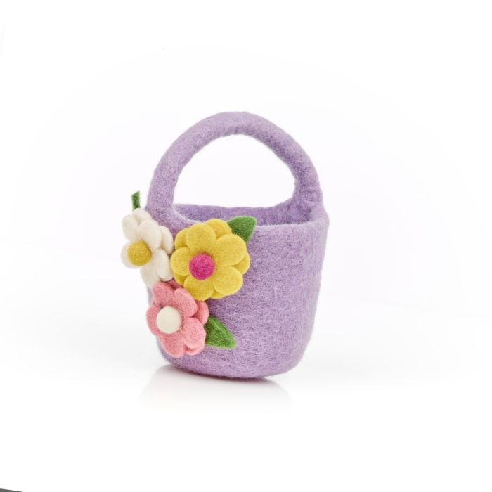 Handmade Felt Easter Baskets