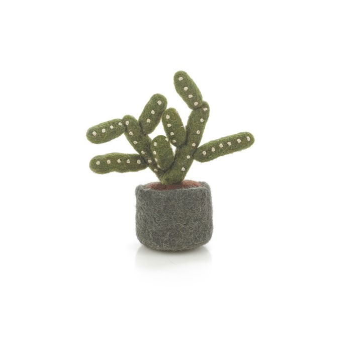 Handmade Felt Miniature Plant Decorations