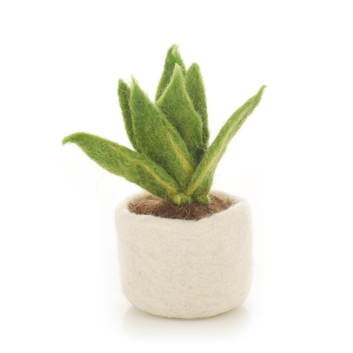 Handmade Felt Miniature Plant Decorations