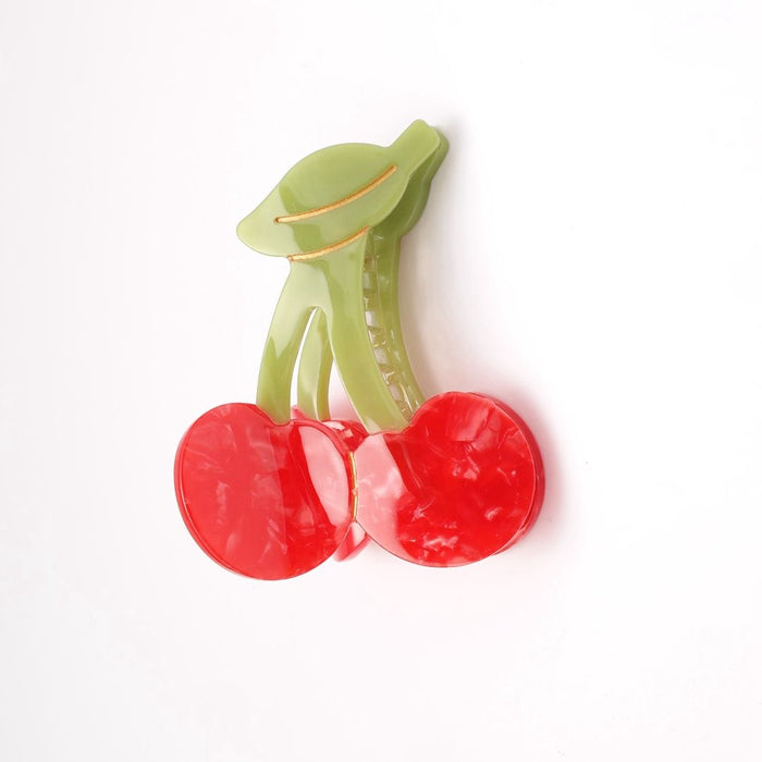 Cherry Hair Claw Clip