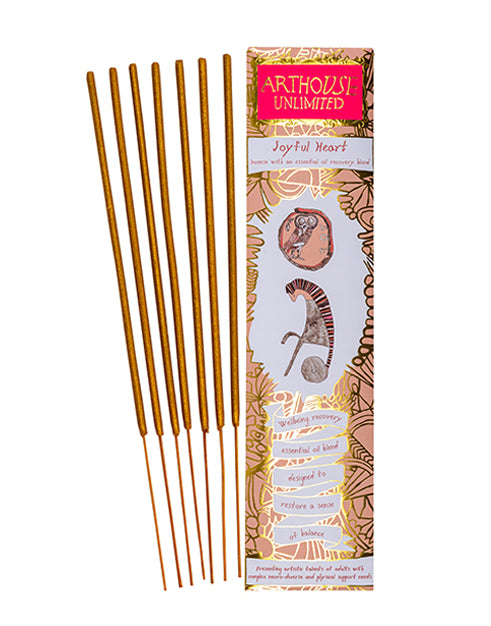 Arthouse Unlimited Incense Sticks - Joyful Heart, Recovery Blend