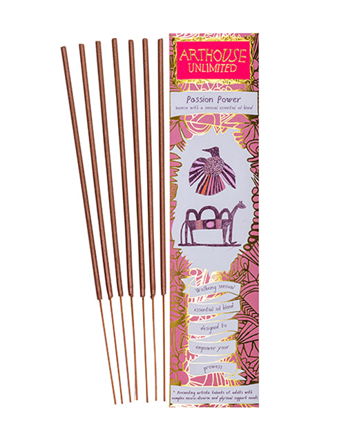 Arthouse Unlimited Incense Sticks - Passion Power, Sensual Blend