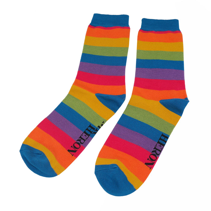 Mr Heron Thick Stripes Socks Box