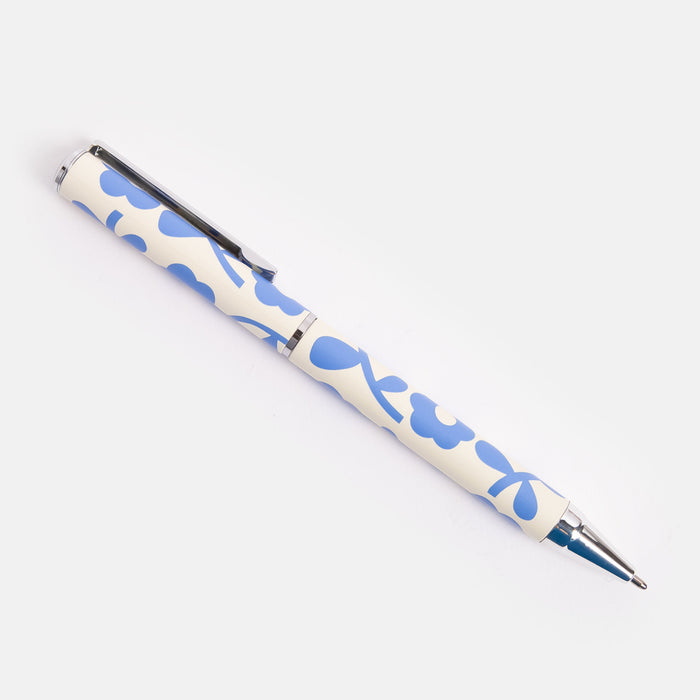 Cornflower Blue Flower Boxed Pen