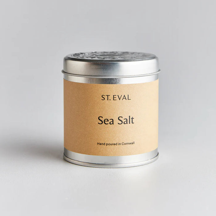 Sea Salt Scented Tin Candle