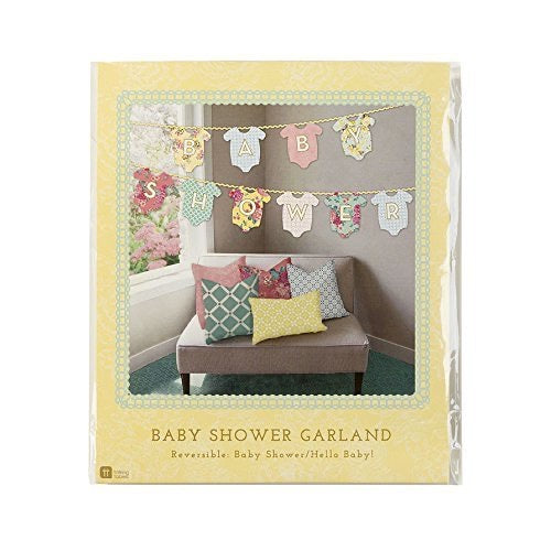Reversible Baby Shower Garland